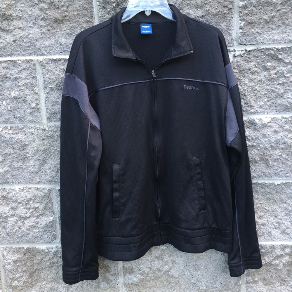 Reebok black jacket. Size Large.